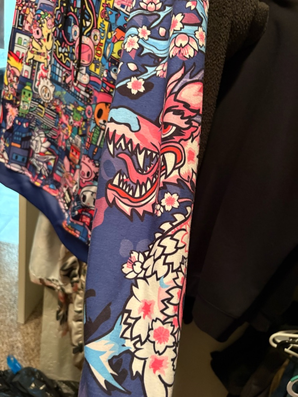 tokidoki unisex + Fresh Hoods collab Graphic Hoodie - FreshHoods Label - Picture 3 of 6